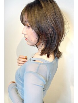 パッセージ ダブリュー 八幡山(hair make passage .w) ロブ×レイヤー