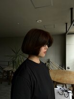 リバレッジ 広尾(Leverage)&nbsp;大人海外フラットボブレイヤーバングス：Maho Toda