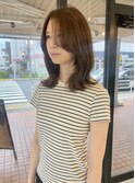 顔まわりレイヤー×オリーブ