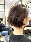 内巻きボブ外巻きボブ切りっぱなしボブぱっつんボブ