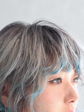 アース クロスガーデン川崎店(HAIR&MAKE EARTH) ワンポイント裾カラー