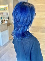 スーリール 伊都店(Sourire)&nbsp;ウルフ/ブリーチ/ブルー/レイヤー