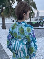 美容室 エクセモ小山&nbsp;ショートカットヘアアレンジ