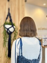 アドラーブル 長岡新保店(adorable)&nbsp;透明感カラー★ダブルカラーブリーチミルクティーベージュ