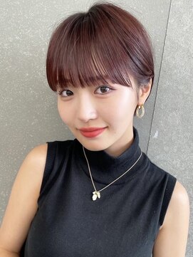 ロンドブルーム 天神大名店(Lond Bloom) 小顔に見せるヘア/ネビージュ/ショートヘア/ショートカット