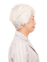 えがお美容室&nbsp;【えがお美容室】グレイヘアにオススメ◎アレンジパーマスタイル