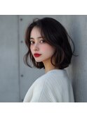 大人かわいいクールボブ