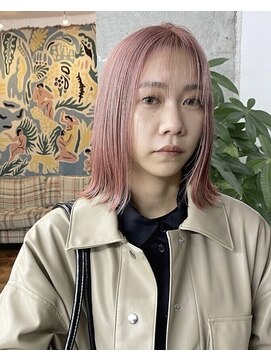 アペロ 柏(Apero) Flamingo pink☆シースルーbob