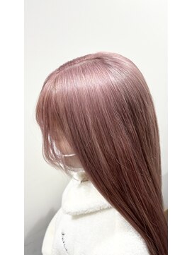 アン(Hair make un) ピンクベージュ