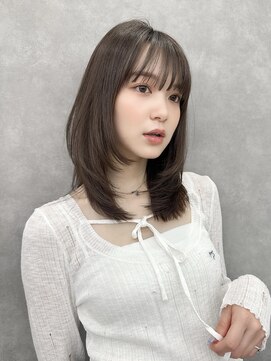 ロンド ブランシュ 錦糸町北口(Lond blanche) ミニウルフレイヤーカット顔周り前髪韓国ショートボブ/錦糸町