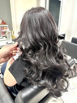 ネオ(neo.) 海外風レイヤー/LAスタイル/レイヤーカット/パープルベージュ