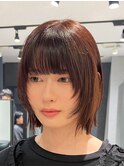 顔周りレイヤーフェイスレイヤー小顔レイヤー レイヤーカット