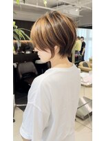 30代40代50代ショート白髪ぼかし白髪染め髪質改善ハイライト井