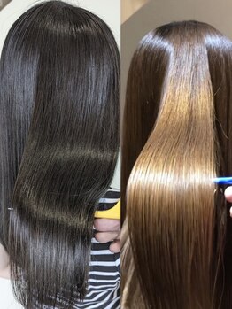 プレ 久留米店(Ple)の写真/髪の芯から美しく、毛先まで潤う美髪へ＊COTA導入＊各種ケア剤も上質な物をご用意しております♪［久留米］