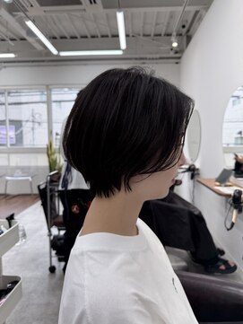 シー 柏(sii.) レイヤーボブ/前髪なし/ショートボブ/柏