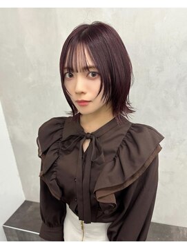 ガルテ(GARTE) ショートウルフカット/韓国風ウルフヘア/顔周りレイヤーカット/