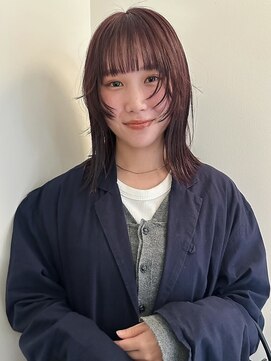 ユー セント(yew scent) 暖色レイヤーボブ