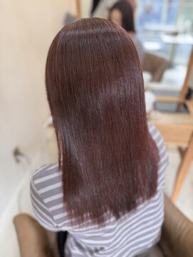 アンククラシックヘアー(ank classic hair) 《暖色カラー×髪質改善トリートメント》