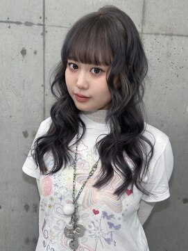 レイヤーカット/ハッシュカット/デザインカラー/ハイトーン