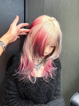 ヌル 表参道本店(Null) オーダーメイド/ケアブリーチカラー/デザインカラー/姫レイヤー