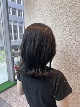 エルサフィロ ヨドヤバシ(el zafiro yodoyabashi) 毛先ワンカール×レイヤーカット×小顔カット20代30代40代50代