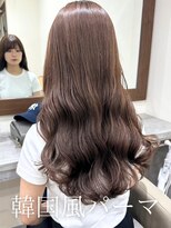 アミー 池袋(Ammy)&nbsp;コテ巻き風パーマ /韓国風パーマ/デジタルパーマ/レイヤーカット