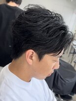ラヴィズムバイフィフス 長岡古正寺店 長岡駅(LUVISM by fifth)&nbsp;長岡シャドウパーマ緩めスパイラルパーマ波巻きパーマッシュ30代