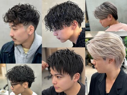 men’s UMBER GALE京都西院 メンズカット パーマ 眉毛カット【メンズ アンバーガレ】 の写真