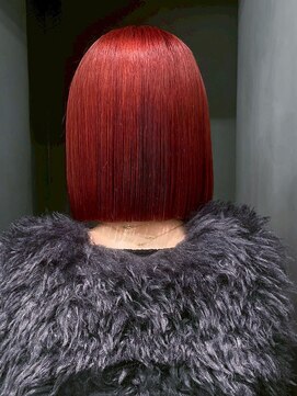 アルバム 新宿(ALBUM SHINJUKU) ボブ韓国ヘアダブルカラー似合わせカット_ba578271