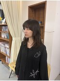 ゆるめのパーマスタイル