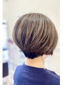 大人の美フォルムショート/前下がり風