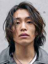 フィフス 大分(fifth)&nbsp;大分スパイラルパーマメンズカットミディアムボブツーブロック