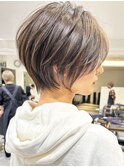 銀座大人ショートボブくびれショートカット若見え30代40代50代