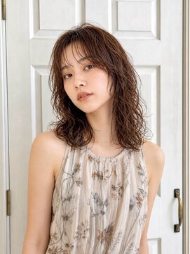 アロマ ヘアルーム 池袋店(AROMA hair room) ボブ/ミディアムレイヤー/おしゃれパーマ/無造作ウェーブ/池袋