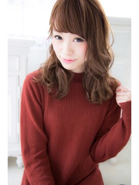 アンジュ ヘアー(Ange hair) アンジュヘアー　スポンテニアス　耳かけ無造作ウェーブ