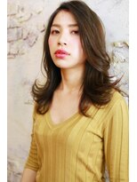 トヌコア ルア 下北沢店(TONUKOA RUA)&nbsp;【TonukoaRua】切りっぱなし感なロブなスタイル