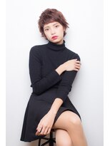 インデックスヘアー 亀戸店 コンパクトショート小顔ベージュカラー