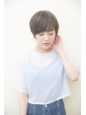 【number +uta*天王寺】シンプル×小顔×ハンサムショート