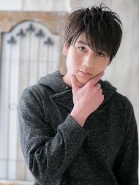 モッズヘア メン 南越谷南口店(mod's hair men) 黒髪イケメンサイドパートe