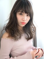 イブアンドコー ひたちなか(Eve&Co.) 黒髪バレイヤージュ×デジタルパーマ☆愛されセミデイ