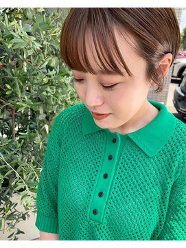 ヘアメイク ミッカ(HAIR MAKE MICCA) compact short◎杉浦 恵