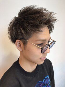 ロンド ロビン 栄(Lond robin) 【Lond robin】高瀬慎也 サイドパート/ツーブロック