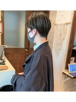 ラレイ(Lalei) *丸みシンプルショート×ブルージュカラー 辻幸奈