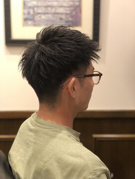 ヒロギンザバーバーショップ 神楽坂店(HIRO GINZA BARBER SHOP) 爽やかツーブロックショート