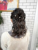 リール(THE RIRE.)&nbsp;＊THE  RIRE. お呼ばれハーフアップアレンジ＊