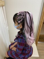 ロカット サロン(Roquat Salon) キッズコーンロウアレンジ【ヘアセット/立川/立川南/国分寺】