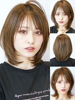 アフロート ルヴア(AFLOAT RUVUA)&nbsp;伸ばしかけちょっとイメチェン★ひし形ヘア/レイヤーカット/京佳