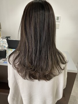 バベル(BABEL Hair Design) 【BABEL】シアーグレージュ @日高愛美