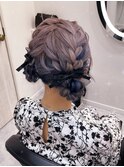お団子ツイン【クランソア】心斎橋ヘアメ/ヘアセット