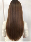 20代30代40代髪質改善トリートメント艶感ストレートべージュ